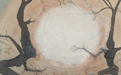 2018, One of her etching in the permanent collection of Macao Contemporary Art Centre