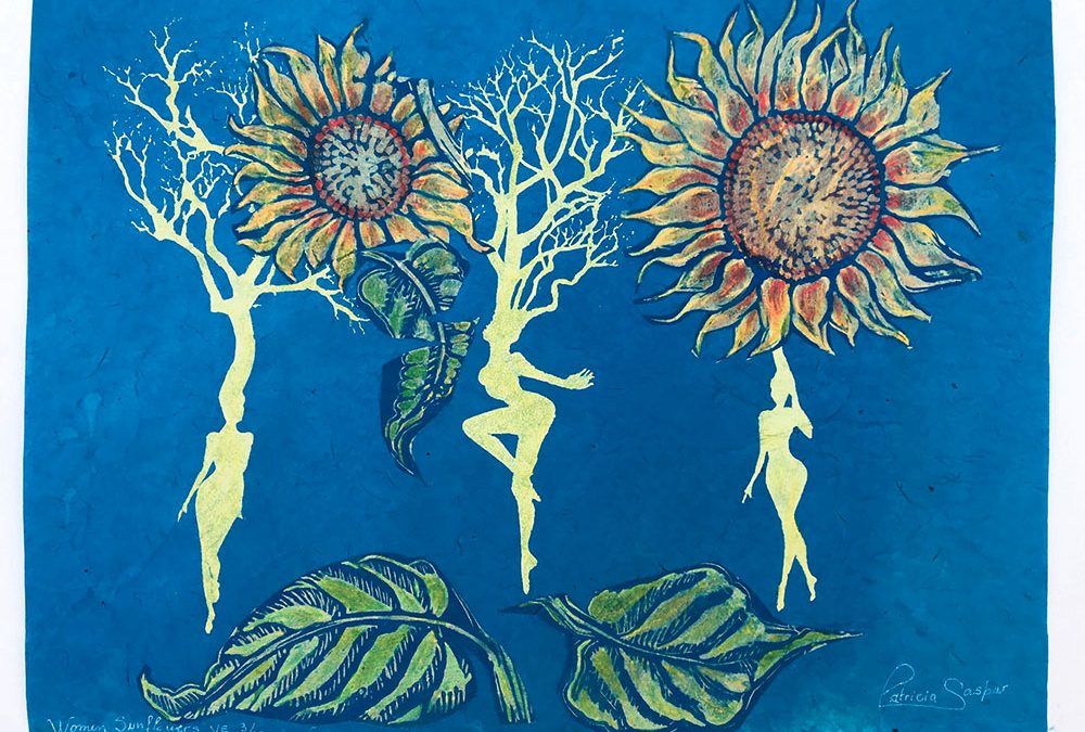 Women Sunflowers