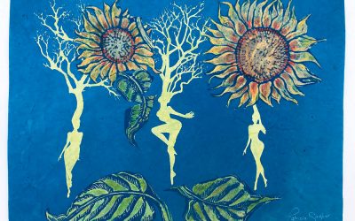 Women Sunflowers